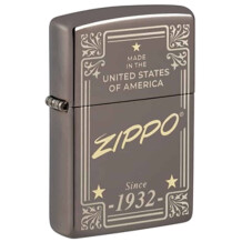 Zippo Framed Design Çakmak - 1