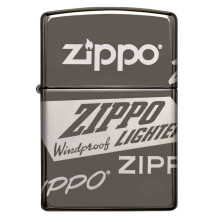 Zippo Zippo Logo Design Çakmak - 1