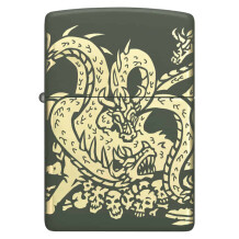 Zippo Dragon Design Çakmak - 1