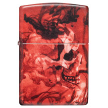 Zippo Spooky Skulls Design Çakmak - 1