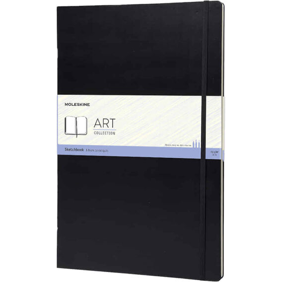 Moleskine Art Siyah A3 Eskiz Defteri, Sert Kapak - MOLESKINE