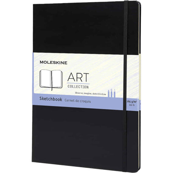 Moleskine Art Siyah A4 Eskiz Defteri, Sert Kapak - MOLESKINE