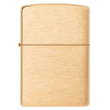 Zippo Armor® Brushed Brass Çakmak - 1