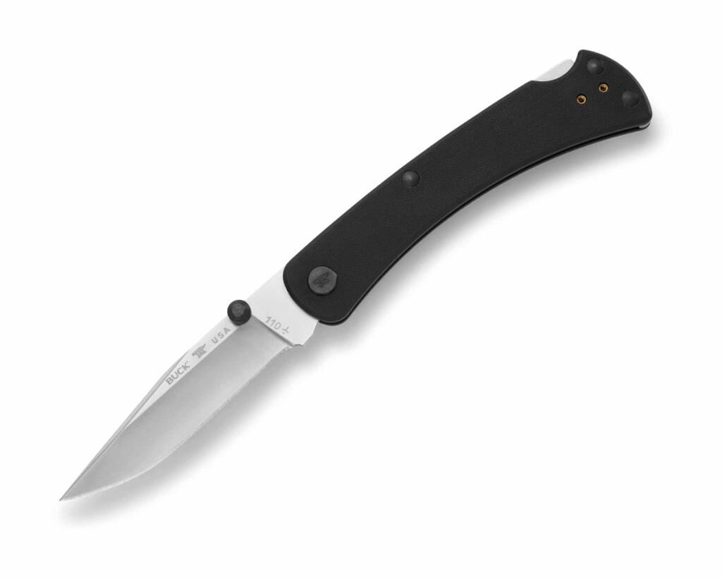 Buck 110 Slim Pro Çakı, Siyah - 1