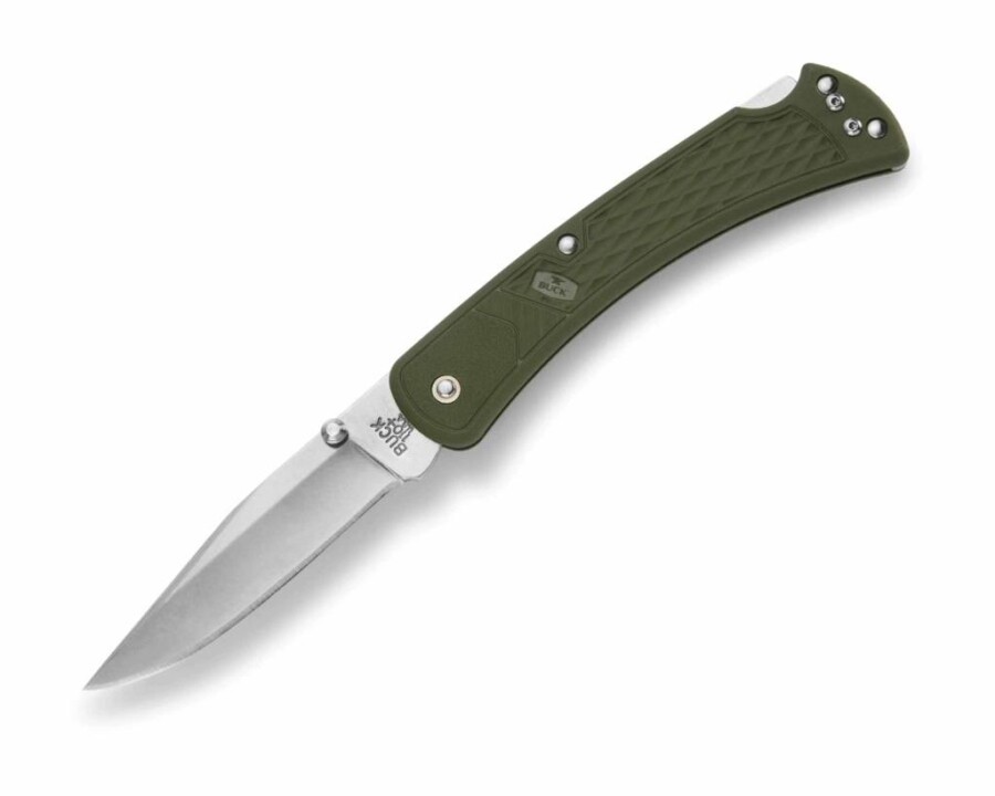 Buck 110 Slim Select Çakı, Yeşil - BUCK KNIFE