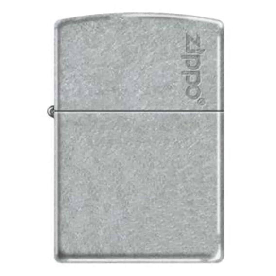 Zippo Classic Antique Silver Zippo Logo Çakmak - ZIPPO