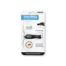 Carson VM-10 Visor Mag™ Şapkalar için 1,75x Klipsli Büyüteç - 3