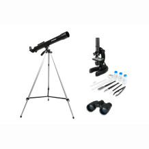 Celestron 22010 Bilim Kiti Teleskop, Dürbün ve Mikroskop Seti - 1