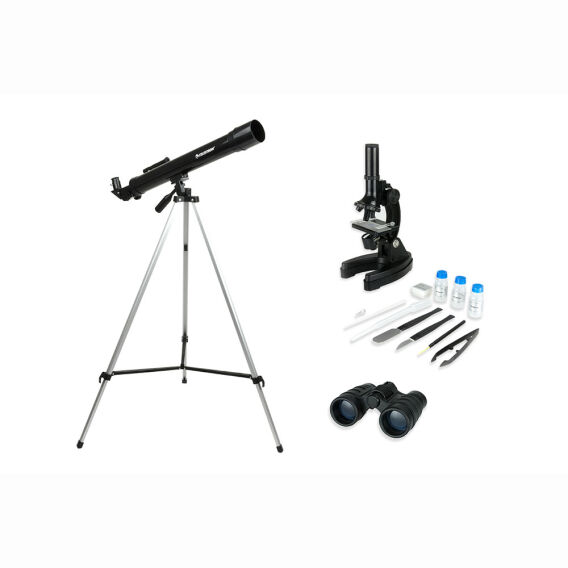 Celestron 22010 Bilim Kiti Teleskop, Dürbün ve Mikroskop Seti - CELESTRON