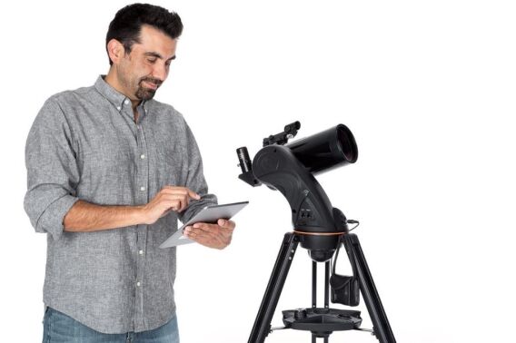 Celestron 22202 AstroFi 102mm WiFi Teleskop - 7