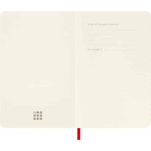 Moleskine Classic Kırmızı Çizgili Cep Boy Defter, Yumuşak Kapak - 2