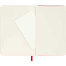 Moleskine Classic Kırmızı Çizgili Cep Boy Defter, Yumuşak Kapak - 4