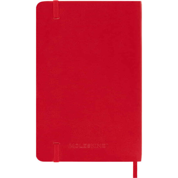 Moleskine Classic Kırmızı Çizgili Cep Boy Defter, Yumuşak Kapak - 5