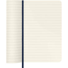 Moleskine Classic Safir Mavi Çizgili Cep Boy Defter, Yumuşak Kapak - 3