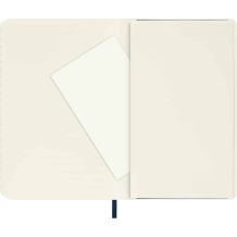 Moleskine Classic Safir Mavi Çizgili Cep Boy Defter, Yumuşak Kapak - 4