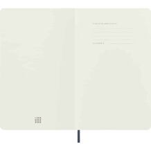 Moleskine Classic Safir Mavi Çizgili L Boy Defter, Yumuşak Kapak - 2