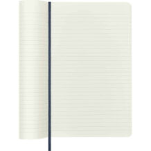 Moleskine Classic Safir Mavi Çizgili L Boy Defter, Yumuşak Kapak - 3