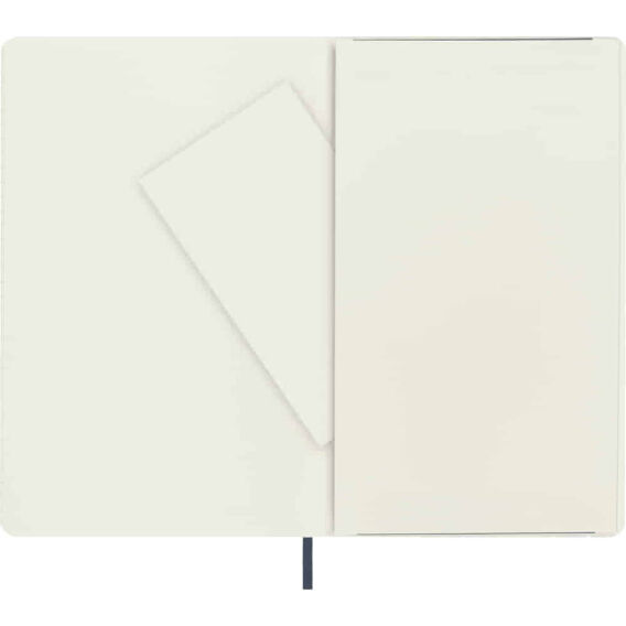 Moleskine Classic Safir Mavi Çizgili L Boy Defter, Yumuşak Kapak - 4