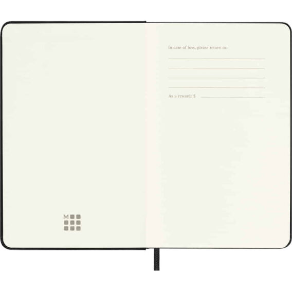 Moleskine Classic Siyah Cizgili Cep Boy Defter, Sert Kapak - MOLESKINE (1)