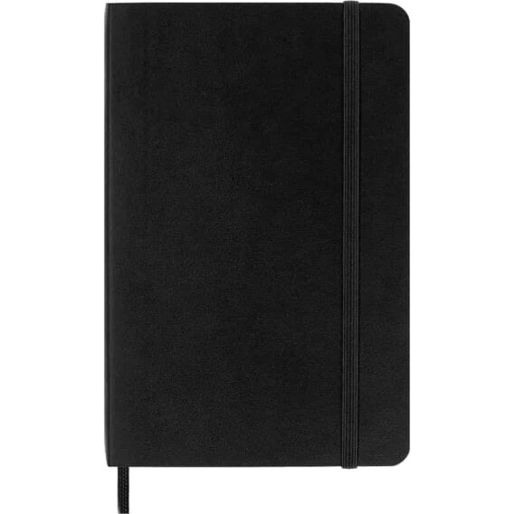 Moleskine Classic Siyah Çizgili Cep Boy Defter, Yumuşak Kapak - MOLESKINE