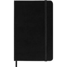 Moleskine Classic Siyah Çizgisiz Cep Boy Defter, Sert Kapak - 1