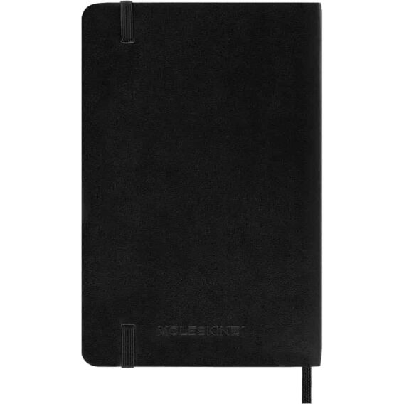 Moleskine Classic Siyah Çizgisiz Cep Boy Defter, Yumuşak Kapak - 5