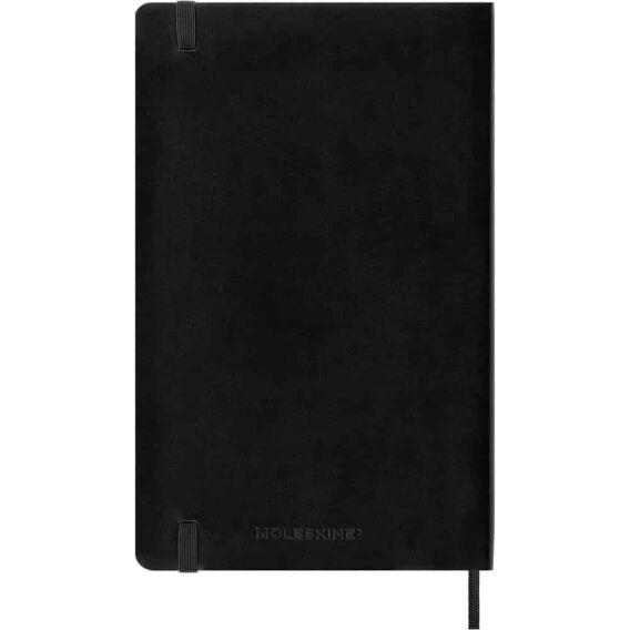 Moleskine Classic Siyah Çizgisiz L Boy Defter, Yumuşak Kapak - 5