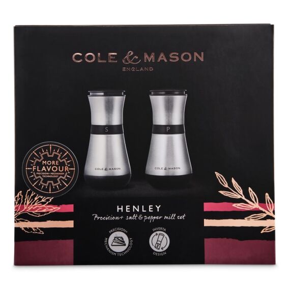 Cole & Mason H321916 Henley 135mm Tuz&Biber Değirmen Seti - 6