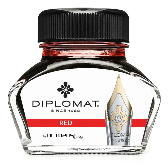 ​​​​Diplomat D41001005 30ml Kırmızı Mürekkep - DIPLOMAT