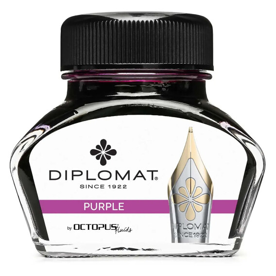 ​​​Diplomat D41001011 30ml Mor Mürekkep - DIPLOMAT