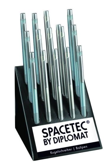 ​​​​​​Diplomat D10542942 Spacetec Pearl Tükenmez Kalem (15li Stand) - DIPLOMAT