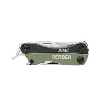 Gerber Gear Dime 12-in-1 Mini Çok Amaçlı Çakı -Yeşil - 4