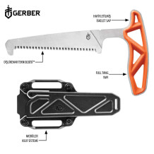 Gerber Gear EXO-MOD Paket Testeresi - Turuncu - 3