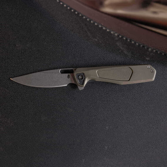 Gerber Gear MiniSada Katlanır Cep Bıçağı, Klipsli Çok Amaçlı Katlanabilir Bıçak - Yeşil - 7