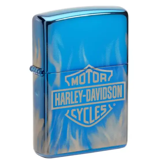 Zippo Harley-Davidson® Sapphire Logo Çakmak - 1