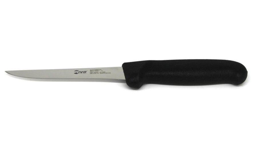 Ivo 32011 BuctherCut 13cm Siyah Kemik Sıyırma Bıçağı - IVO CUTELARIAS LDA