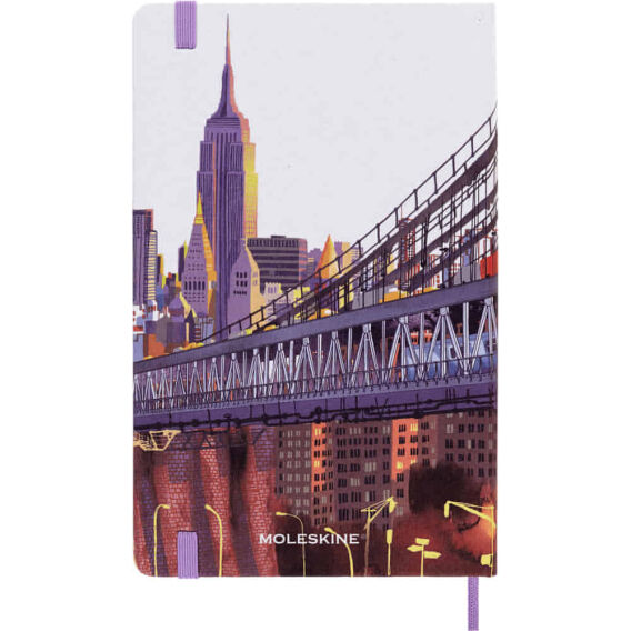 Moleskine New York LE Çizgili L Boy Defter, Sert Kapak - 5