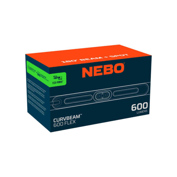 Nebo CurvBeam 600 Lümen Şarjlı Kafa Feneri - NEBO (1)