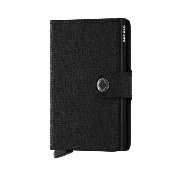 Secrid Miniwallet Crisple, Black - SECRID