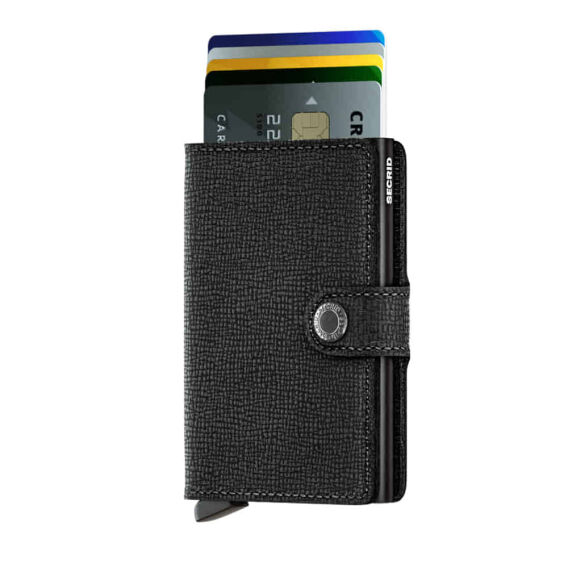 Secrid Miniwallet Crisple, Black - SECRID (1)