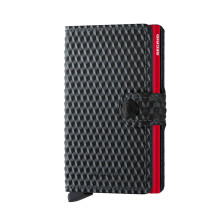 Secrid Miniwallet Cubic, Black-Red - 1