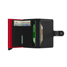 Secrid Miniwallet Cubic, Black-Red - 3