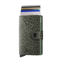 Secrid Miniwallet Hexagon, Green - 2