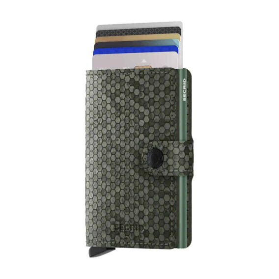 Secrid Miniwallet Hexagon, Green - SECRID (1)