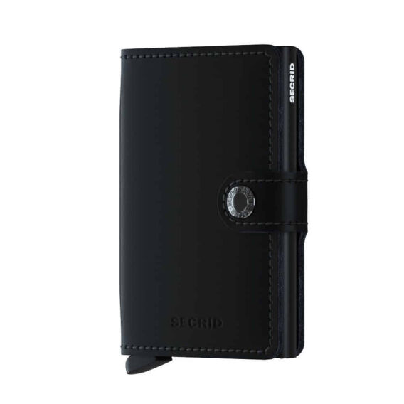 Secrid Miniwallet Matte, Black - SECRID