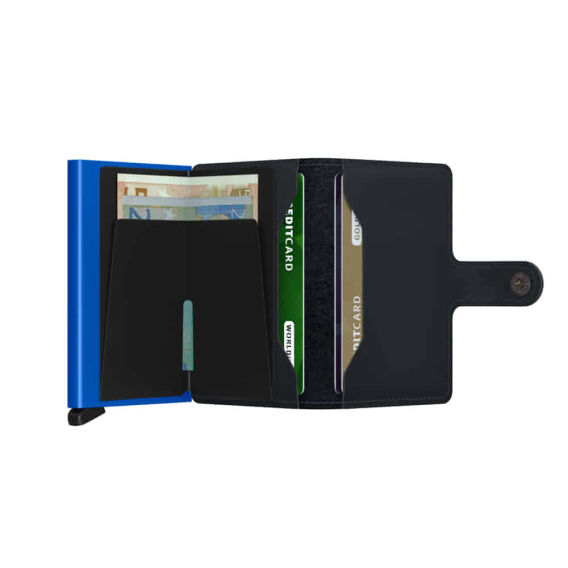 Secrid Miniwallet Matte, Black-Blue - 4