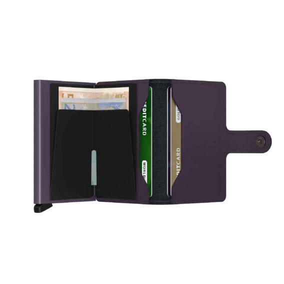 Secrid Miniwallet Matte, Dark Purple - 3