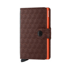 Secrid Miniwallet Optical, Brown-Orange - 1