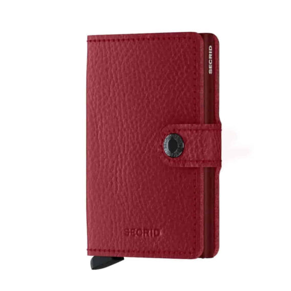 Secrid Miniwallet Vegetables Tanned, Rosso Bordeaux - SECRID