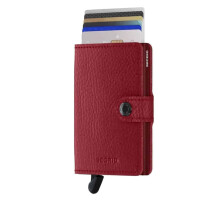 Secrid Miniwallet Vegetables Tanned, Rosso Bordeaux - 2